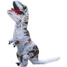 Disfraz inflable de dinosaurio Blanco de Halloween