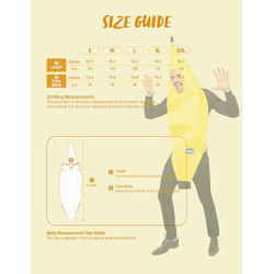 DISFRAZ de plátano para adultos - Spooktacular Creations