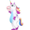 Gootus Disfraz inflable de unicornio para adultos
