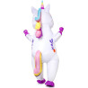 Gootus Disfraz inflable de unicornio para adultos