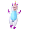 Gootus Disfraz inflable de unicornio para adultos