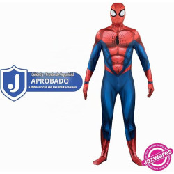 DISFRAZ Spider-Man de Marvel - Jazwares Costume Play
