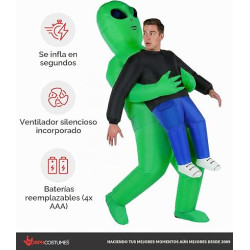 DISFRAZ extraterrestre inflable - Morph