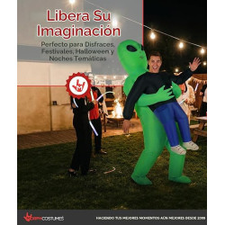 DISFRAZ extraterrestre inflable - Morph