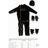California Costumes disfraz de gorila para adultos , talla única , Negro