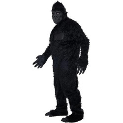 California Costumes disfraz de gorila para adultos , talla única , Negro