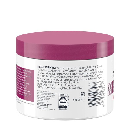 Lubriderm Advanced Therapy Crema hidratante sin fragancia con vitamina E y provitamina B5, hidratación intensa para piel extra