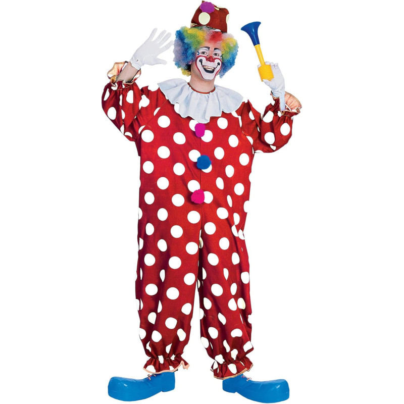 Rubies Disfraz de payaso punteado para adultos, unisex, talla única