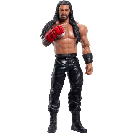 Mattel WWE Roman Reigns Top Picks Figura de acción, coleccionable con 10 puntos de articulación y detalles realistas, 6 pulgadas