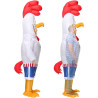 RHYTHMARTS Disfraz inflable de pollo