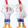 RHYTHMARTS Disfraz inflable de pollo