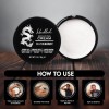 Billy Jealousy Headlock - Crema para moldear el cabello, crema de peinado para hombres con fuerte sujeción durante todo el día,