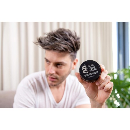 Billy Jealousy Headlock - Crema para moldear el cabello, crema de peinado para hombres con fuerte sujeción durante todo el día,