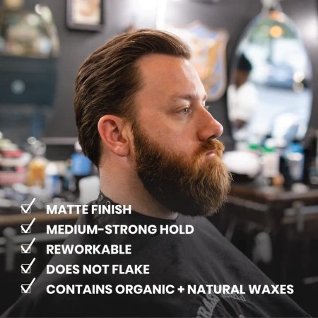 Billy Jealousy Headlock - Crema para moldear el cabello, crema de peinado para hombres con fuerte sujeción durante todo el día,