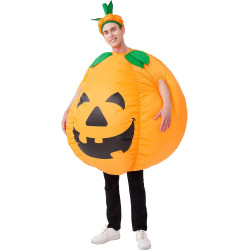 Disfraz inflable de calabaza