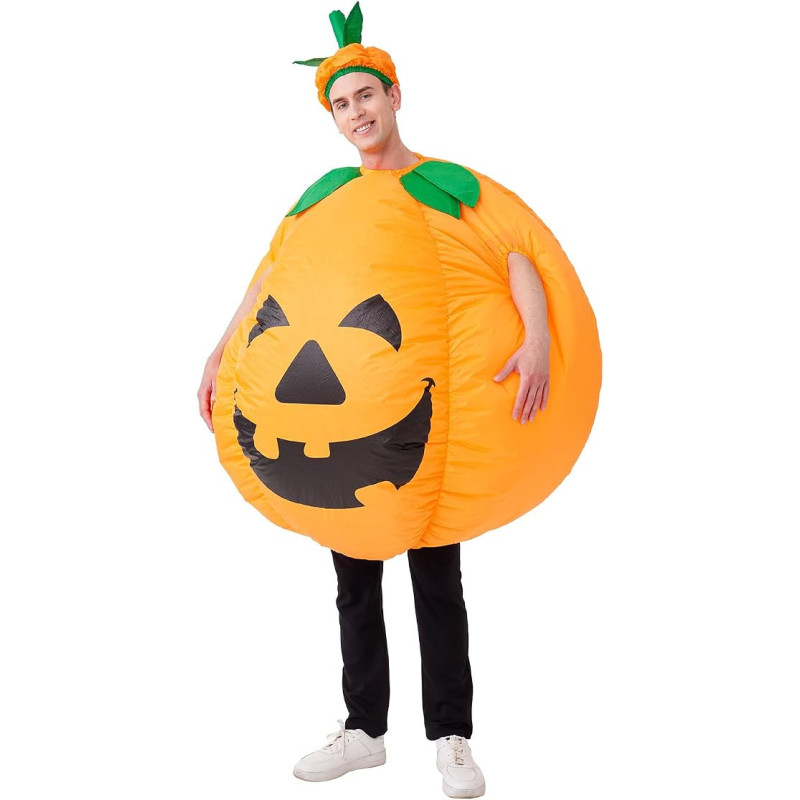 Disfraz inflable de calabaza