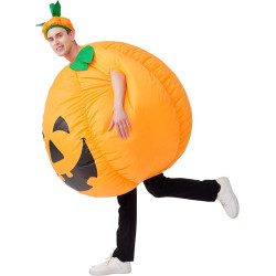 Disfraz inflable de calabaza