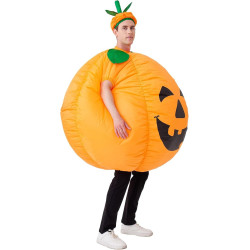 Disfraz inflable de calabaza