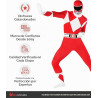 DISFRAZ Power Ranger Rojo - Morphsuits