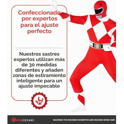 DISFRAZ Power Ranger Rojo - Morphsuits