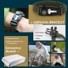 ABPIR Kits de supervivencia, regalos para hombres de Navidad, papá, marido, él, equipo de supervivencia 13 en 1, herramientas