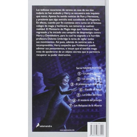 Harry Potter y la Orden del Fénix (Harry Potter 5) (Spanish Edition)