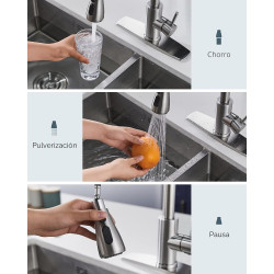 LLAVE DE FREGADERO Acero Inoxidable Cocina - FORIOUS