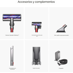 Aspiradora Dyson V8 Plus inalámbrica.