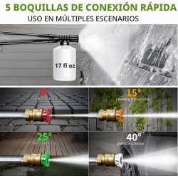 Lavadora de presión 5000Max