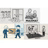 ALFOMBRA EXTRA GRANDE 4x8 Pies - MaxMat®
