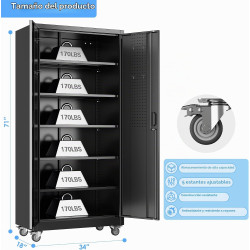 GABINETE DE ALMACENAMIENTO DE METAL - Reemoon