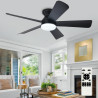 VENTILADOR DE TECHO MODERNO CON LUZ - Depuley