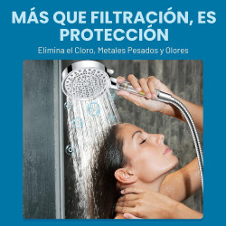 CABEZAL DE DUCHA FILTRADO PORTÁTIL - Cobbe