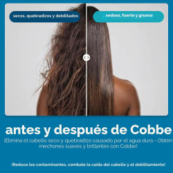 CABEZAL DE DUCHA FILTRADO PORTÁTIL - Cobbe