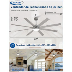 Depuley - Ventiladores de techo