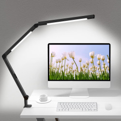 LÁMPARA DE ESCRITORIO LED CON ABRAZADERA - Micomlan