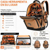 MOCHILA DE HERRAMIENTAS RESISTENTE - LOKASS