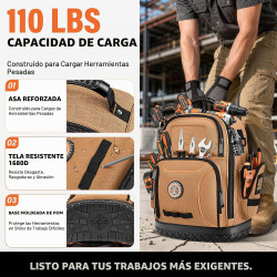 MOCHILA DE HERRAMIENTAS RESISTENTE - LOKASS