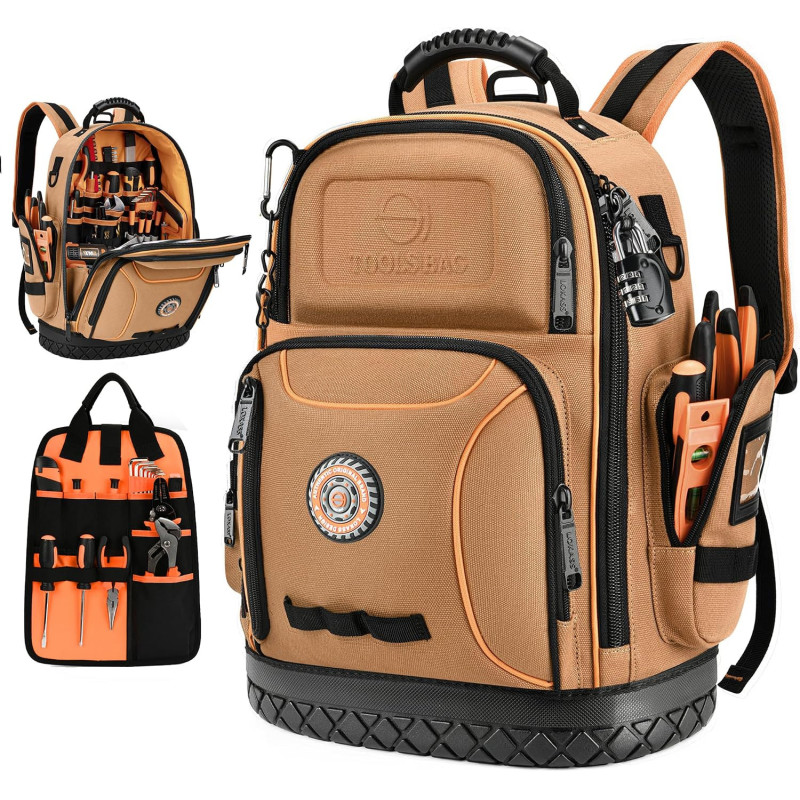 MOCHILA DE HERRAMIENTAS RESISTENTE - LOKASS