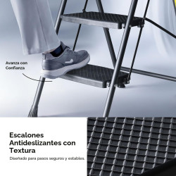 Escalera de 3 Escalones Escalera Plegable