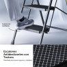 Escalera de 3 Escalones Escalera Plegable