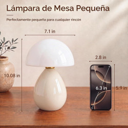 LÁMPARA DE MESA DE HONGOS PARA DORMITORIO - Dawnwake