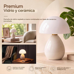LÁMPARA DE MESA DE HONGOS PARA DORMITORIO - Dawnwake