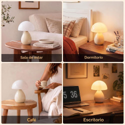 LÁMPARA DE MESA DE HONGOS PARA DORMITORIO - Dawnwake