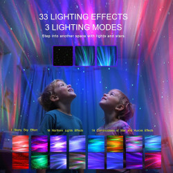 PROYECTOR DE LUZ AURORA DE GALAXIA - HODANS