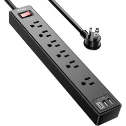 REGLETA PROTECTORA CONTRA SOBRETENSIONES - Yintar