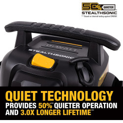 DEWALT STEALTHSONIC DXV06P-QT