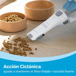 Aspiradora de mano inalámbrica de litio Black + Decker CHV1410L de 16 V