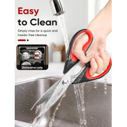 TIJERAS DE COCINA MULTIUSOS RESISTENTES - iBayam