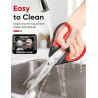 TIJERAS DE COCINA MULTIUSOS RESISTENTES - iBayam